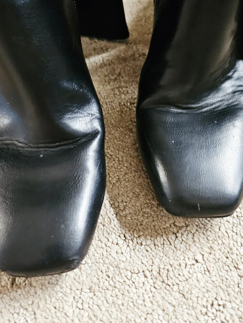 Guess Maizey black Over knee-high boots black Size 8 M